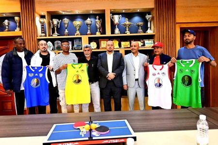 إقامة المؤتمر الصحفي والاجتماع الفني لبطولة الفقيد "محمد أحمد جمعان" الثانية لكرة السلة في صنعاء